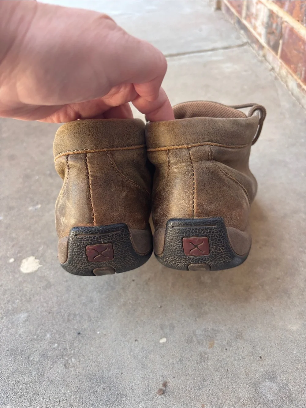 Twisted X leather booties! M7 W8.5